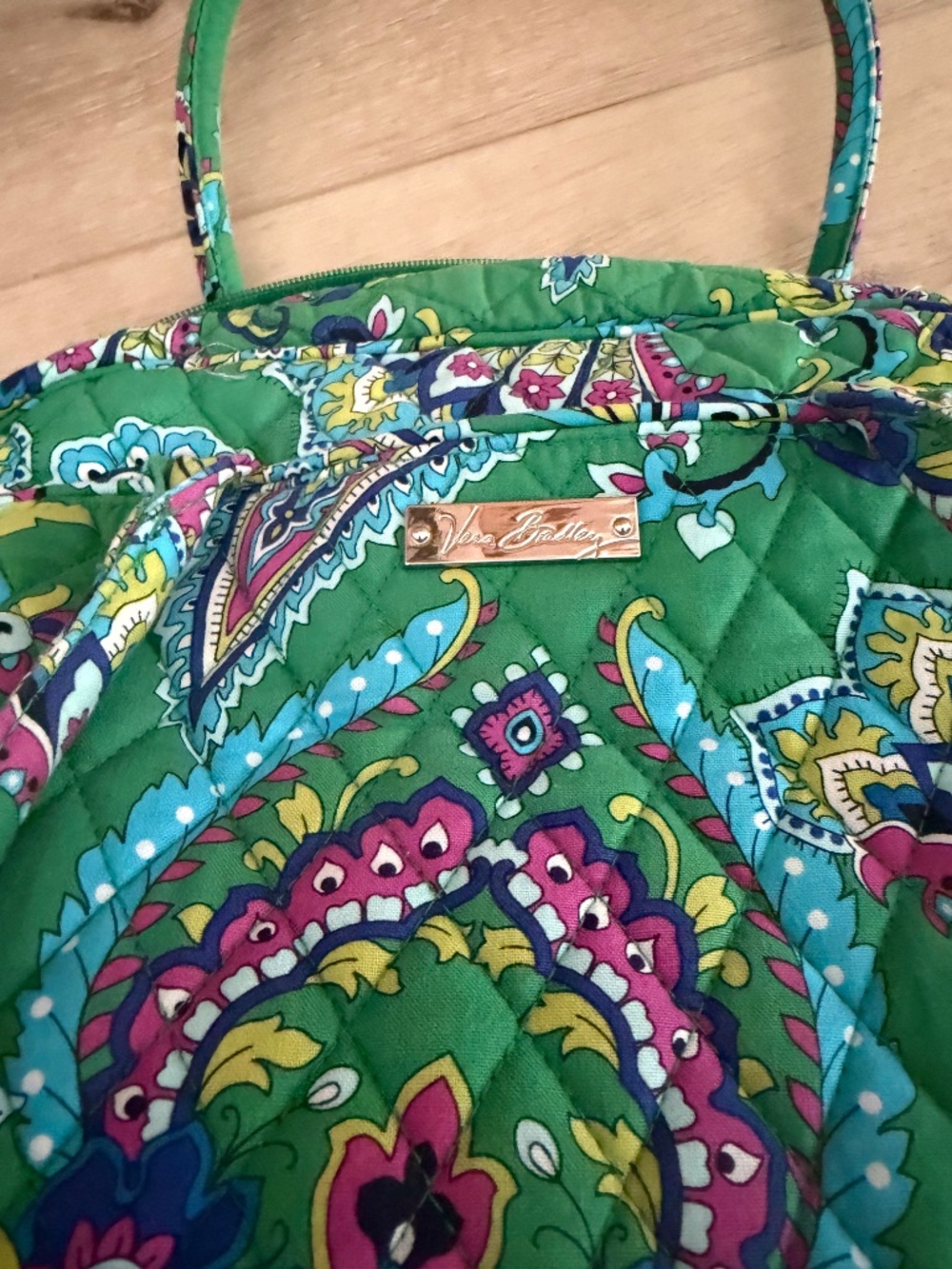 Vera Bradley bag green - Picture 2 of 3